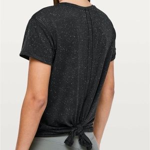 Lululemon Part Ways Tee Black / White
